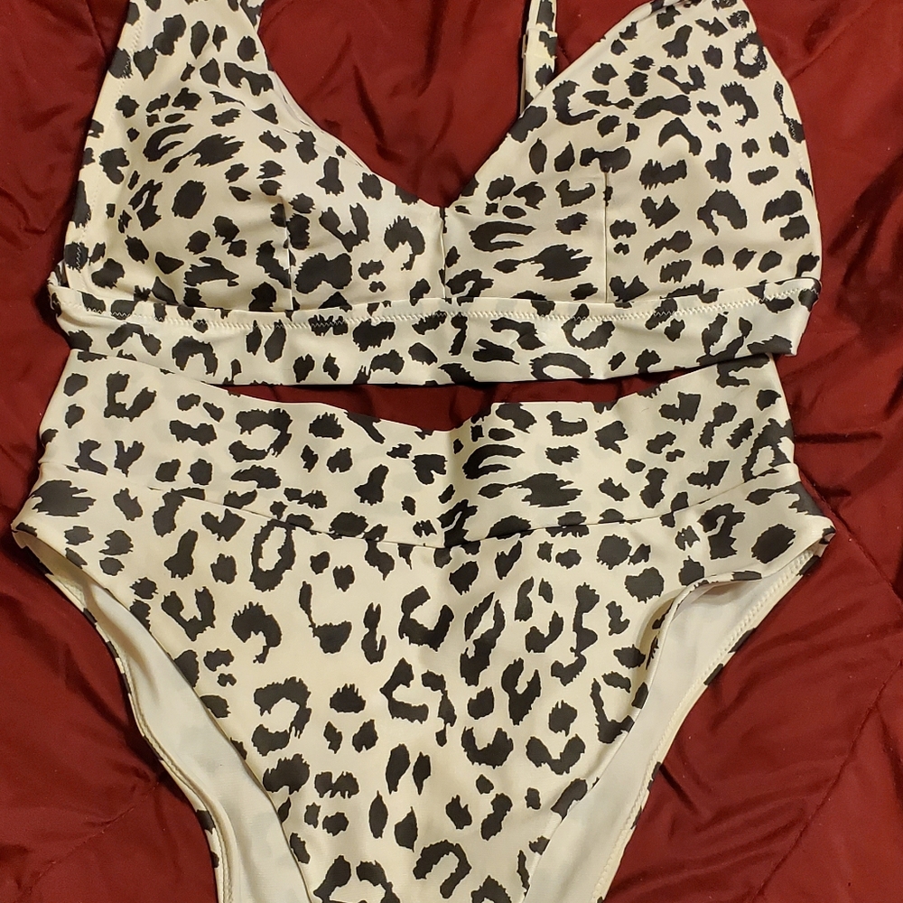 Cheetah print bikini set Aeri XL